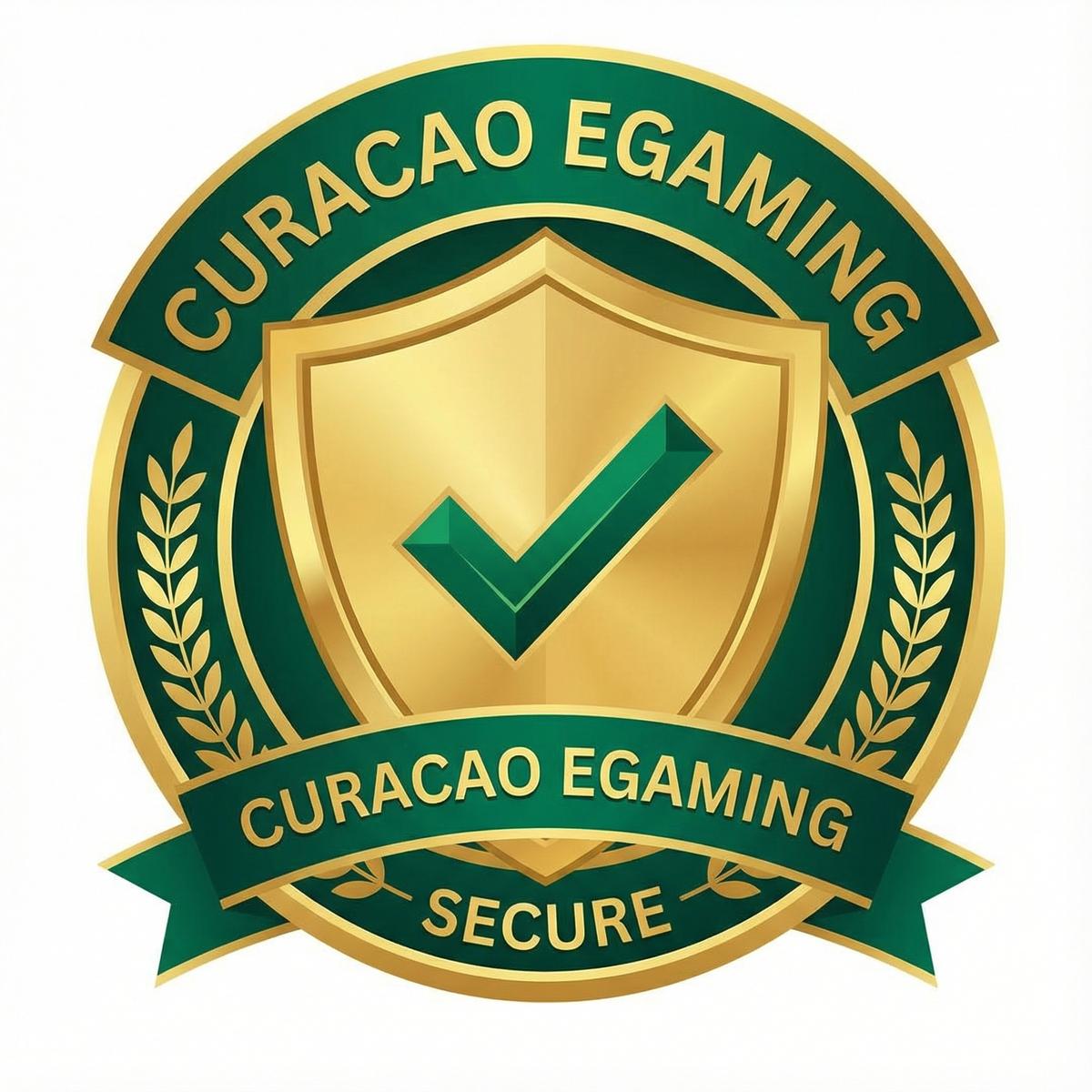 Sello de licencia Curaçao eGaming que certifica la legalidad de Instabet Mexico